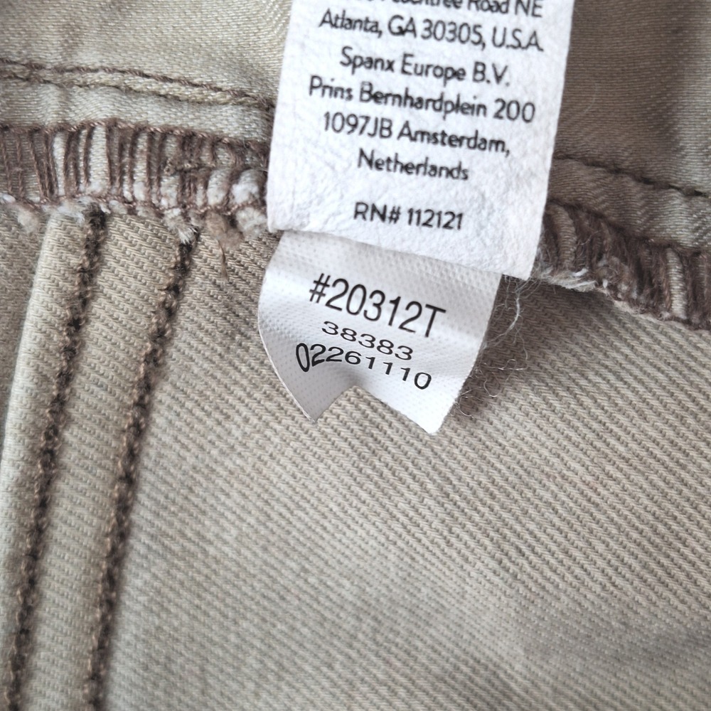 Spanx Pants 1X‎ Tall Wide Leg Stretch Cropped High Rise Pull On Shaping Office - Picture 8 of 11